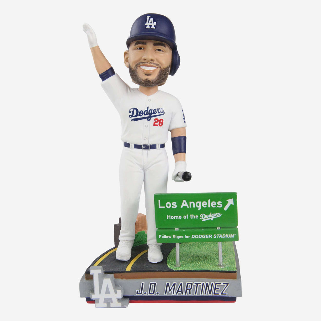 JD Martinez Los Angeles Dodgers Next Stop Bobblehead FOCO - FOCO.com