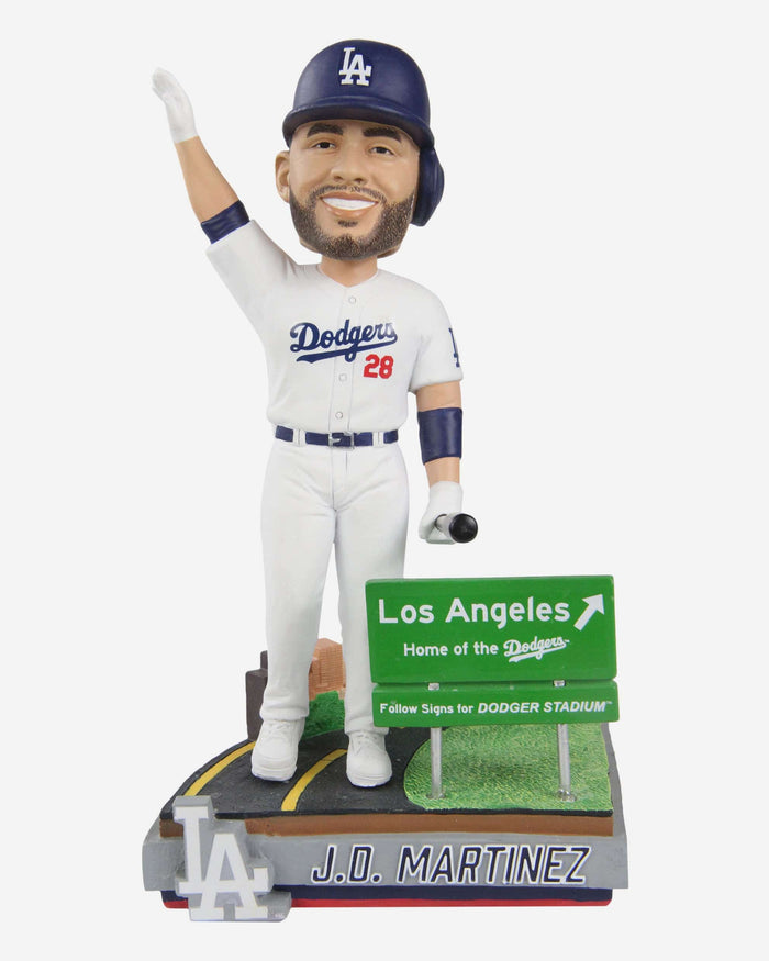 JD Martinez Los Angeles Dodgers Next Stop Bobblehead FOCO - FOCO.com