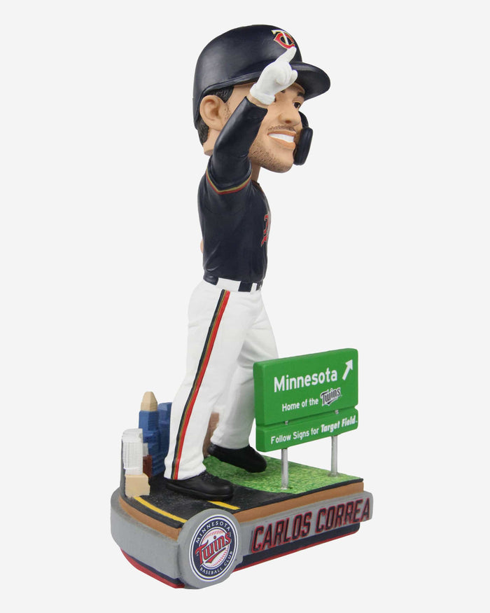 Carlos Correa Minnesota Twins Next Stop Bobblehead FOCO - FOCO.com