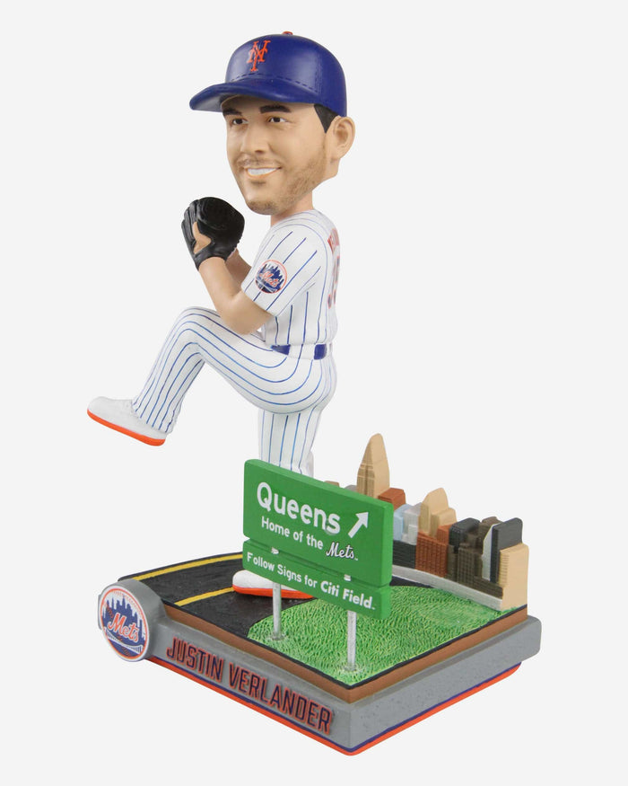 Justin Verlander New York Mets Next Stop Bobblehead FOCO - FOCO.com