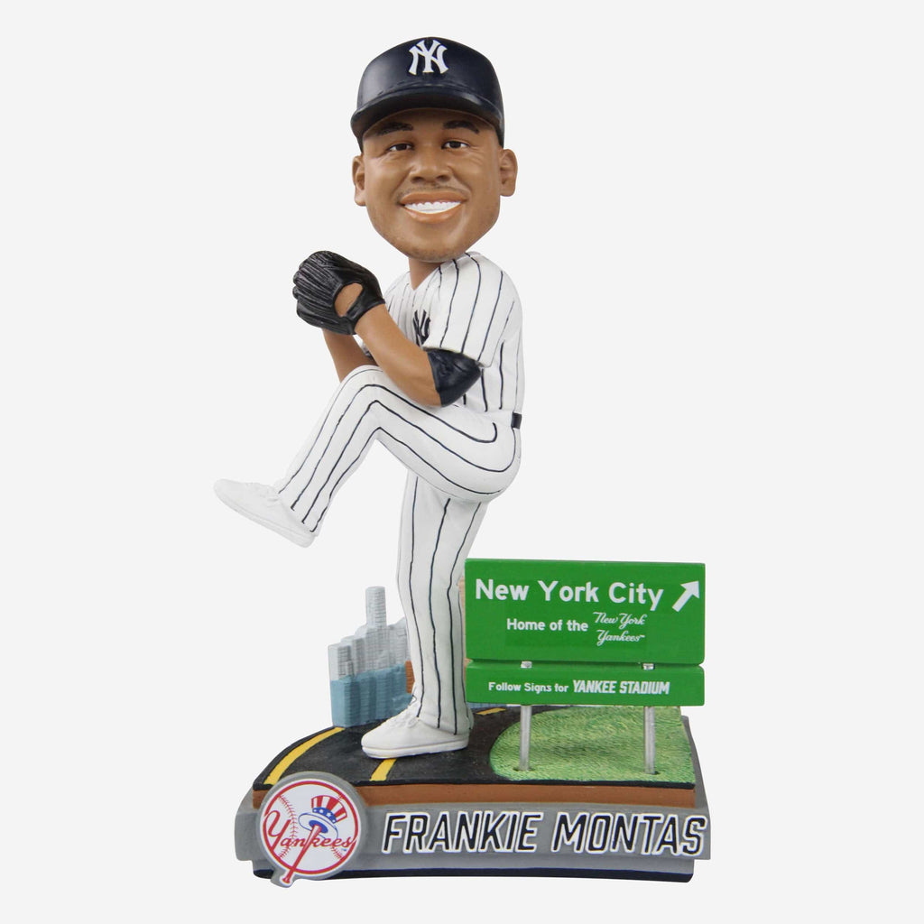 Frankie Montas New York Yankees Next Stop Bobblehead FOCO - FOCO.com