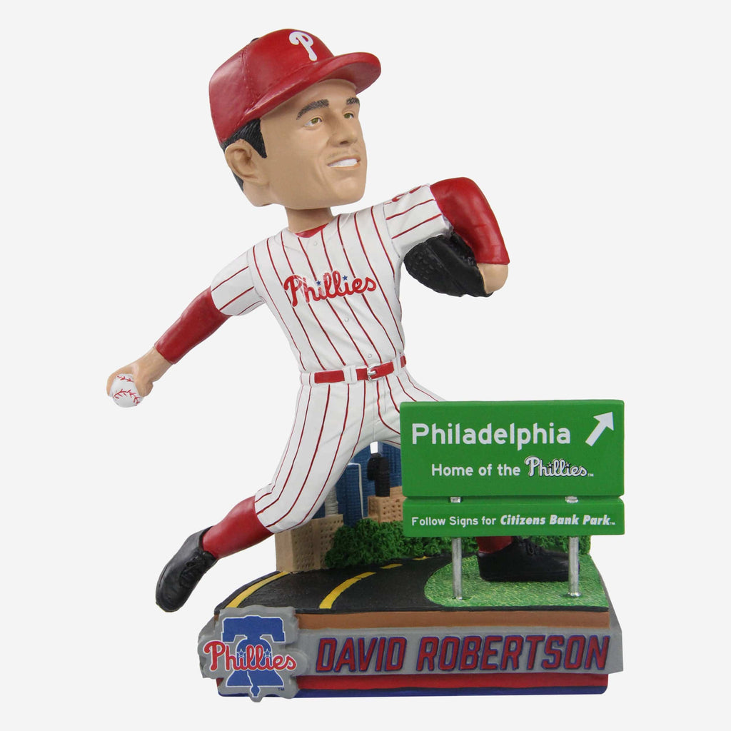 David Robertson Philadelphia Phillies Welcome Home Bobblehead FOCO - FOCO.com