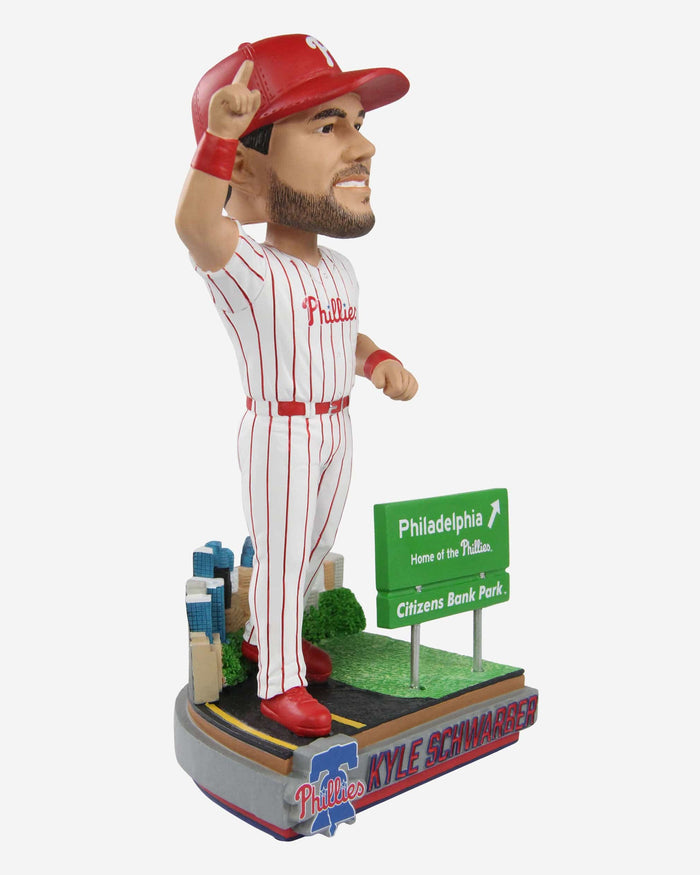 Kyle Schwarber Philadelphia Phillies Next Stop Bobblehead FOCO - FOCO.com