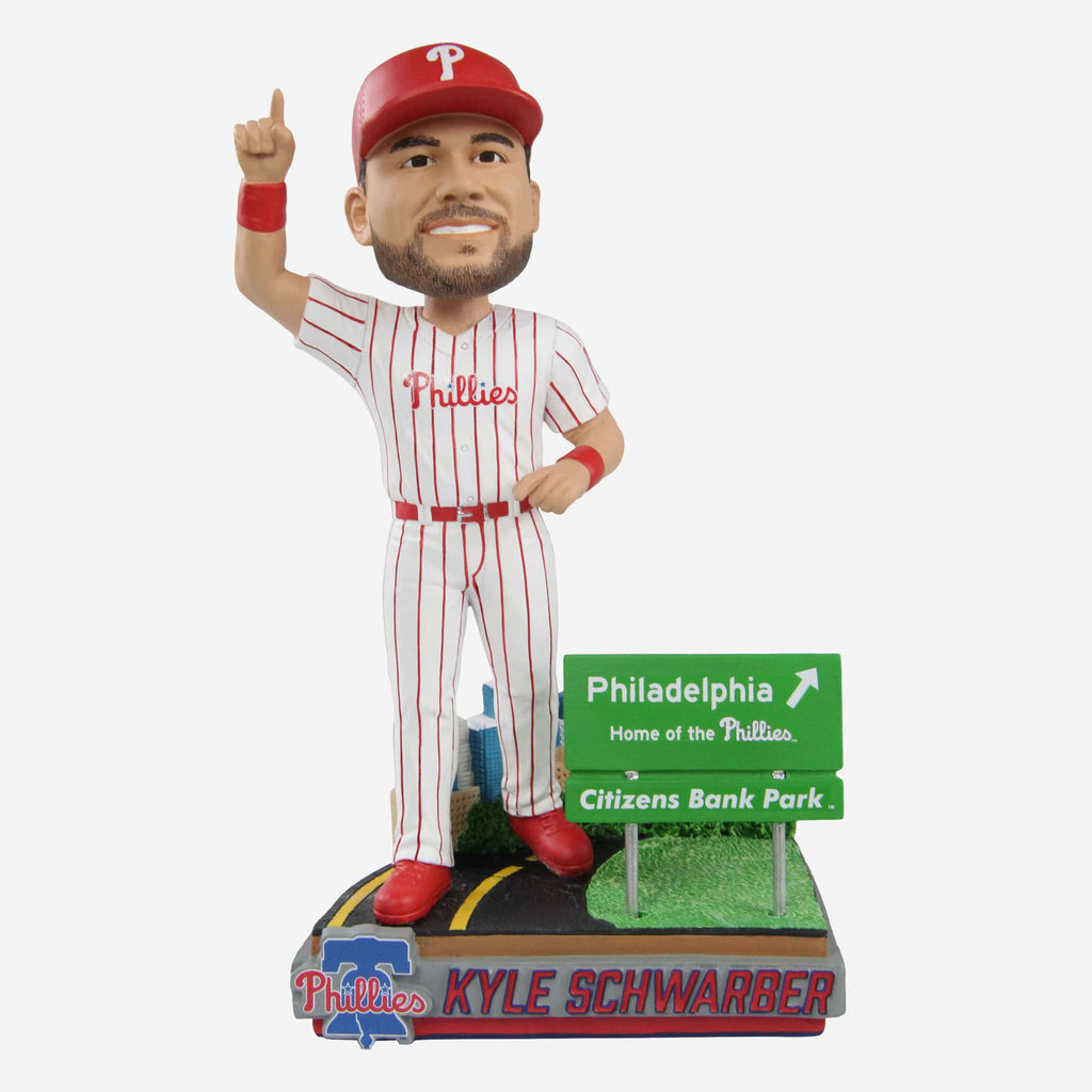 Kyle Schwarber Philadelphia Phillies Next Stop Bobblehead FOCO - FOCO.com
