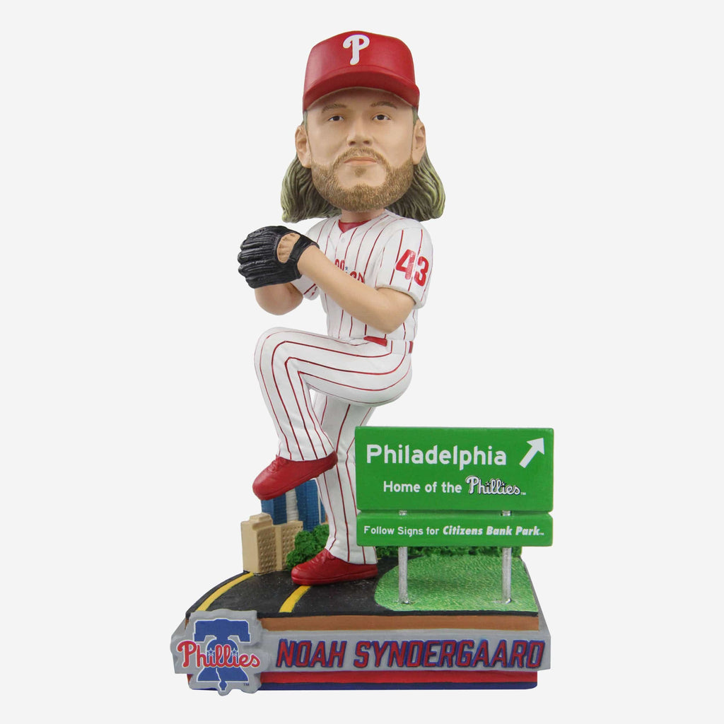 Noah Syndergaard Philadelphia Phillies Next Stop Bobblehead FOCO - FOCO.com