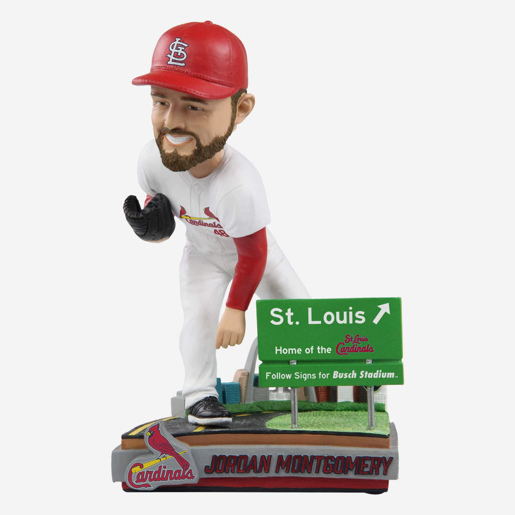 Jordan Montgomery St Louis Cardinals Next Stop Bobblehead FOCO - FOCO.com