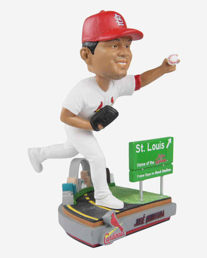 Jose Quintana St Louis Cardinals Next Stop Bobblehead FOCO - FOCO.com