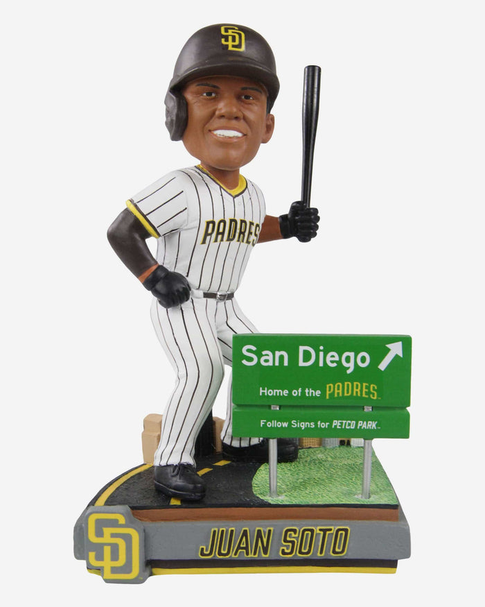 Juan Soto San Diego Padres Next Stop Bobblehead FOCO - FOCO.com
