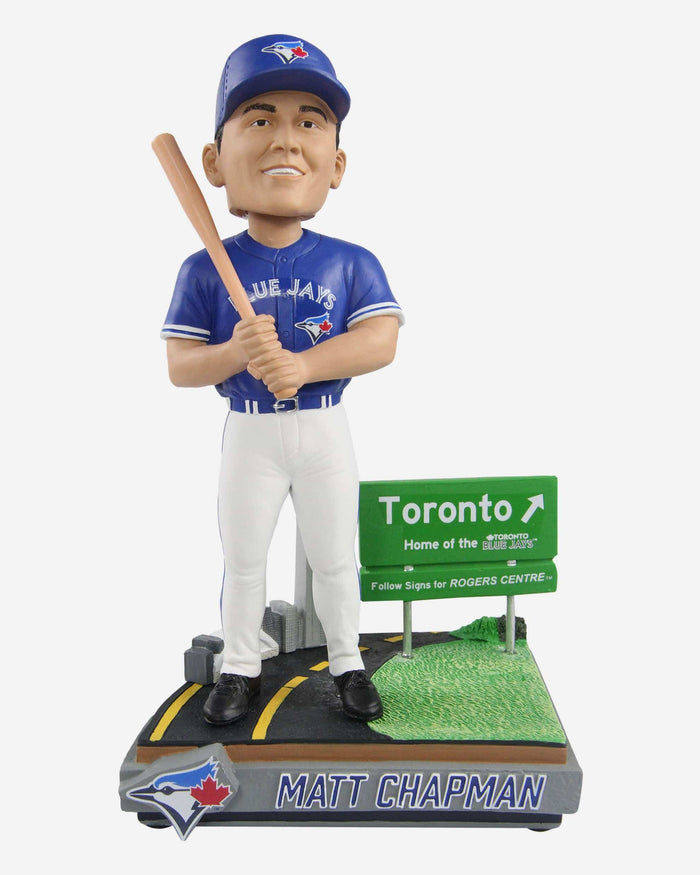 Matt Chapman Toronto Blue Jays Next Stop Bobblehead FOCO - FOCO.com