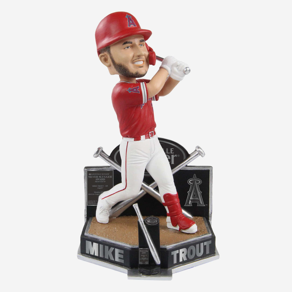 Mike Trout Los Angeles Angels 2022 Silver Slugger Bobblehead FOCO - FOCO.com