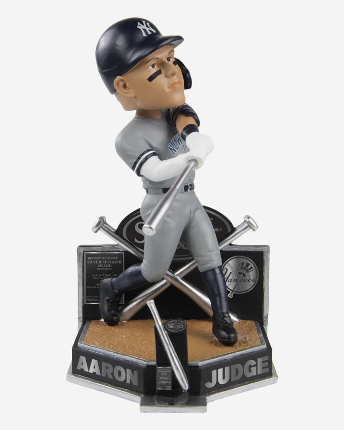 Aaron Judge New York Yankees 2022 Silver Slugger Bobblehead FOCO - FOCO.com