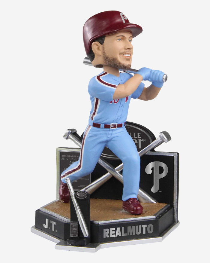 JT Realmuto Philadelphia Phillies 2022 Silver Slugger Bobblehead FOCO - FOCO.com