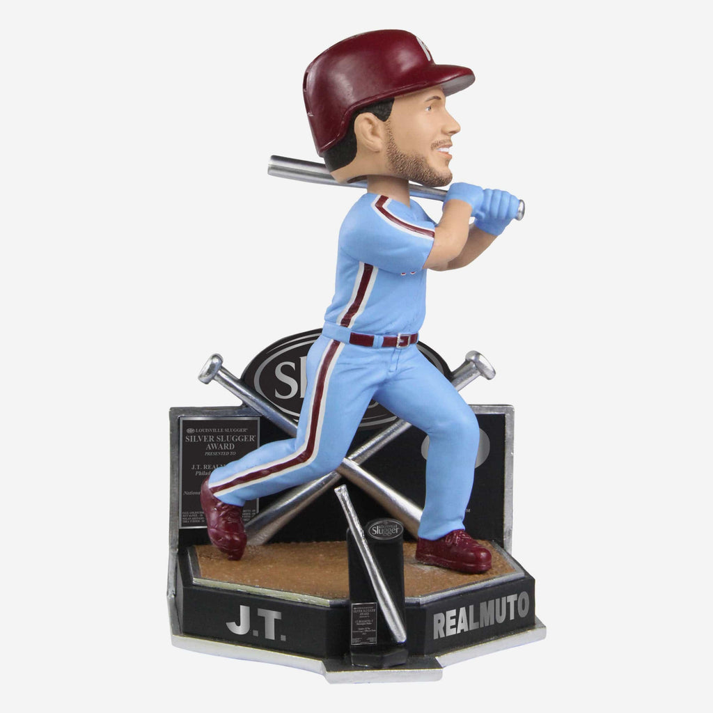 JT Realmuto Philadelphia Phillies 2022 Silver Slugger Bobblehead FOCO - FOCO.com