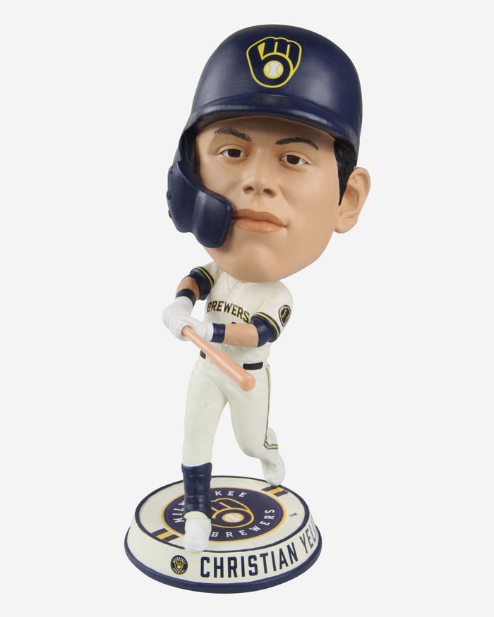 Christian Yelich Milwaukee Brewers Bighead Bobblehead FOCO - FOCO.com