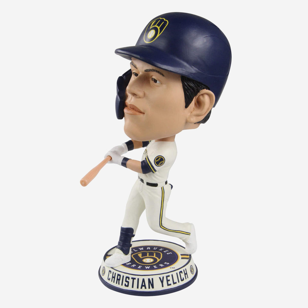 Christian Yelich Milwaukee Brewers Bighead Bobblehead FOCO - FOCO.com