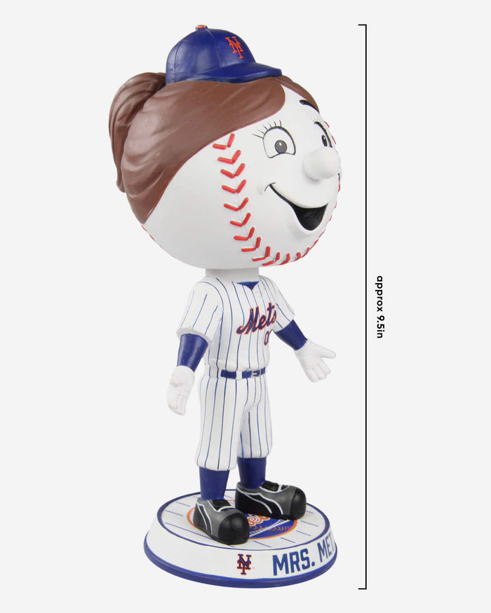 Mrs Met New York Mets Mascot Bighead Bobblehead FOCO - FOCO.com