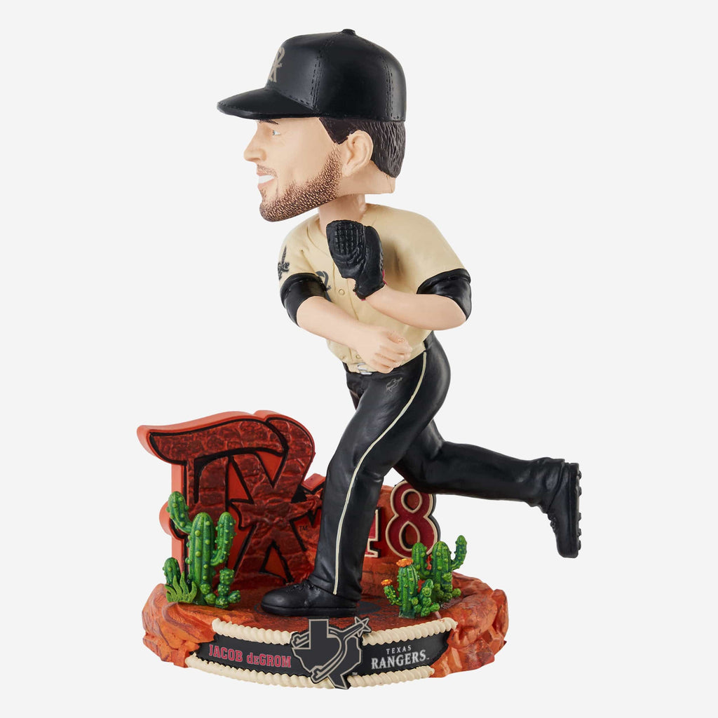 Jacob deGrom Texas Rangers 2023 City Connect Bobblehead FOCO - FOCO.com