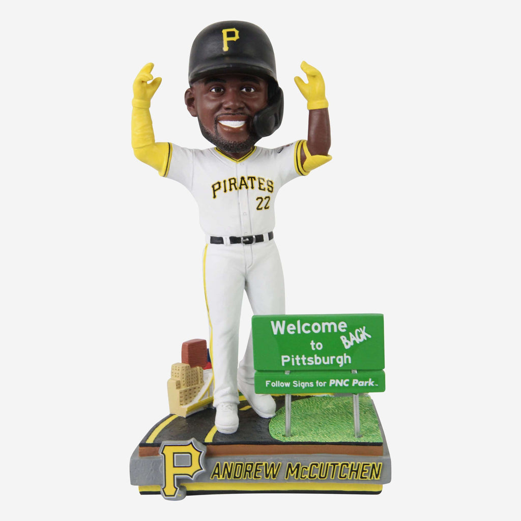Andrew McCutchen Pittsburgh Pirates Welcome Back Bobblehead FOCO - FOCO.com