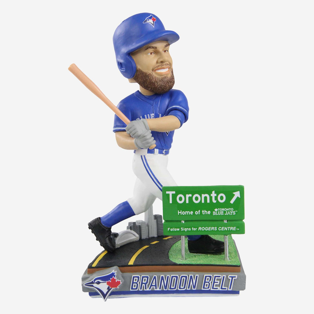 Brandon Belt Toronto Blue Jays Next Stop Bobblehead FOCO - FOCO.com