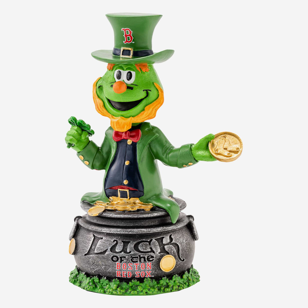 Wally the Green Monster Red Sox Saint Patricks Day Mascot Bobblehead FOCO - FOCO.com