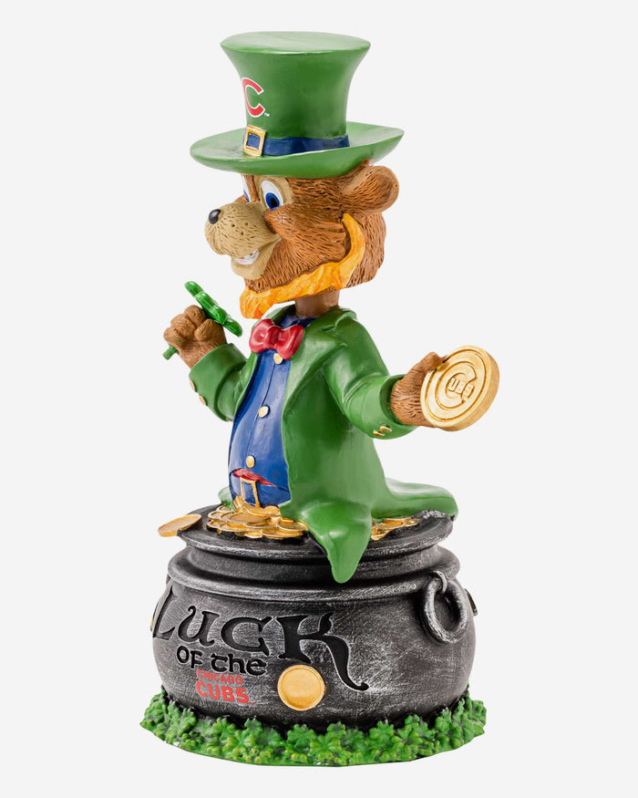 Clark Chicago Cubs Saint Patricks Day Mascot Bobblehead FOCO - FOCO.com