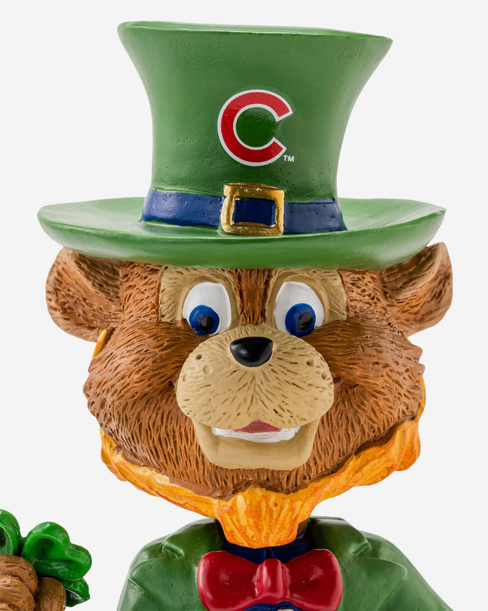 Clark Chicago Cubs Saint Patricks Day Mascot Bobblehead FOCO - FOCO.com