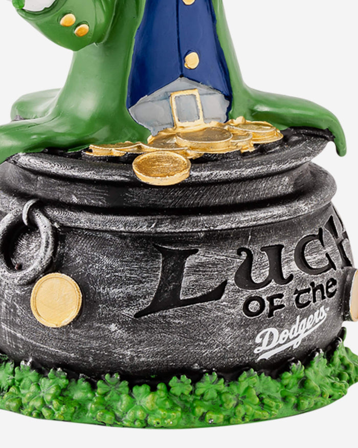 Dodger Dog Los Angeles Dodgers Dodgers Saint Patricks Day Mascot Bobblehead FOCO - FOCO.com