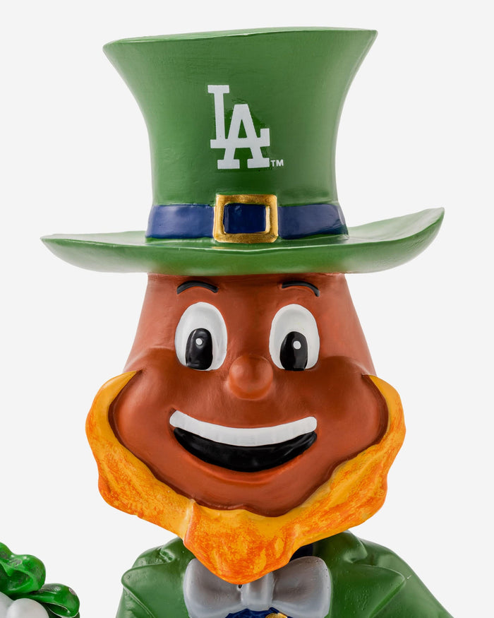 Dodger Dog Los Angeles Dodgers Dodgers Saint Patricks Day Mascot Bobblehead FOCO - FOCO.com