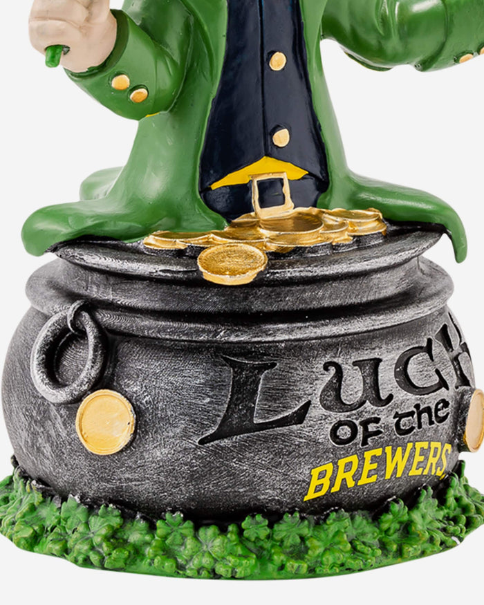 Bernie Brewer Milwaukee Brewers Saint Patricks Day Mascot Bobblehead FOCO - FOCO.com