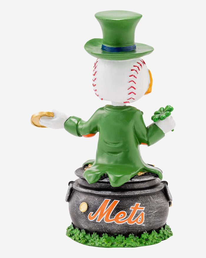 Mr Met New York Mets Saint Patricks Day Mascot Bobblehead FOCO - FOCO.com