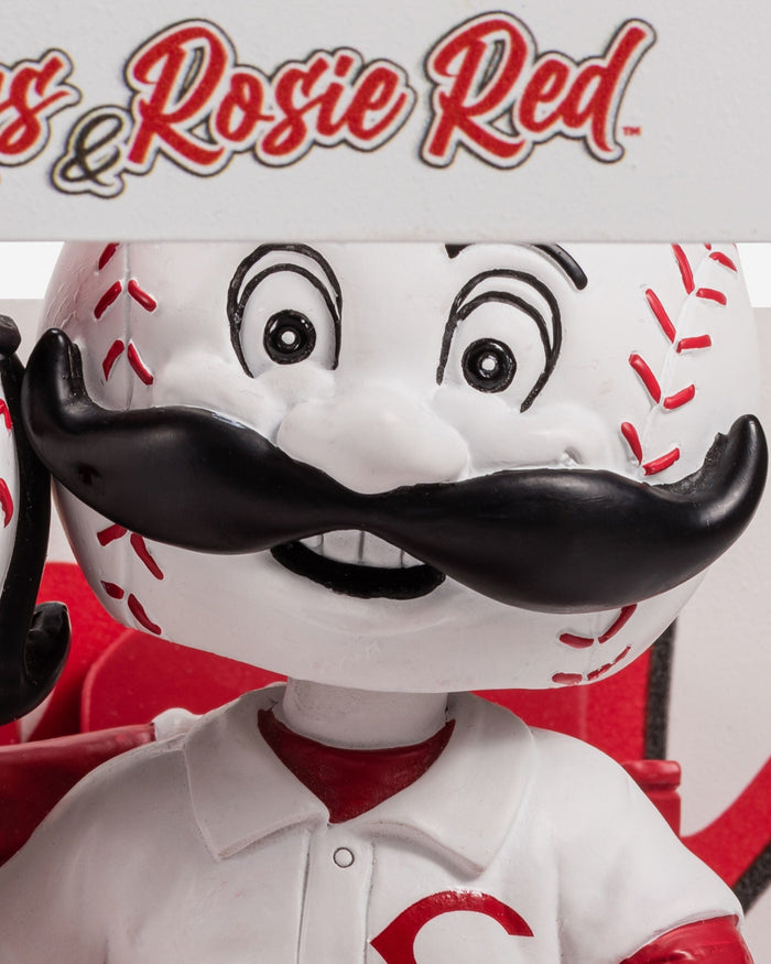 Cincinnati Reds Valentines Day Dual Mascot Bobblehead FOCO - FOCO.com