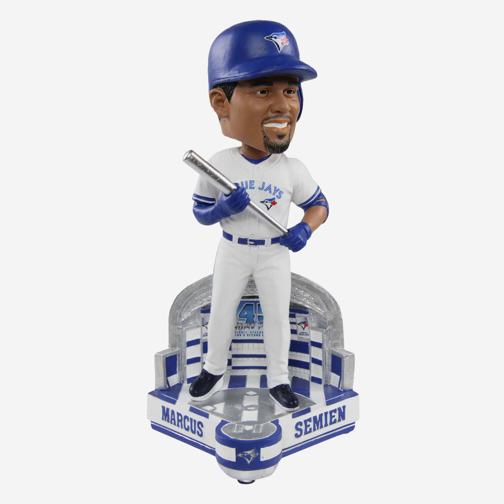 Marcus Semien Toronto Blue Jays Single Season 2nd Baseman Home Run Record Bobblehead FOCO - FOCO.com
