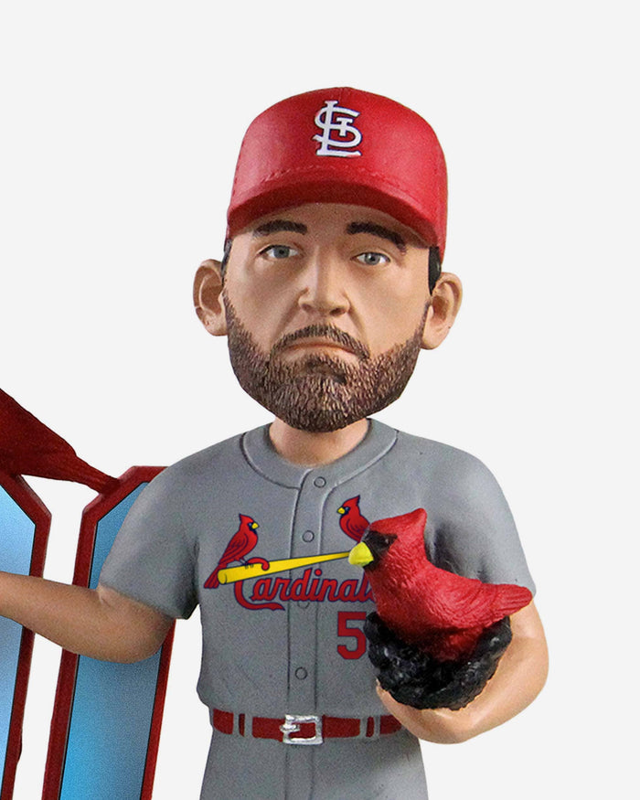 Adam Wainwright & Yadier Molina St Louis Cardinals 300 Career Start Duo Bobblehead FOCO - FOCO.com