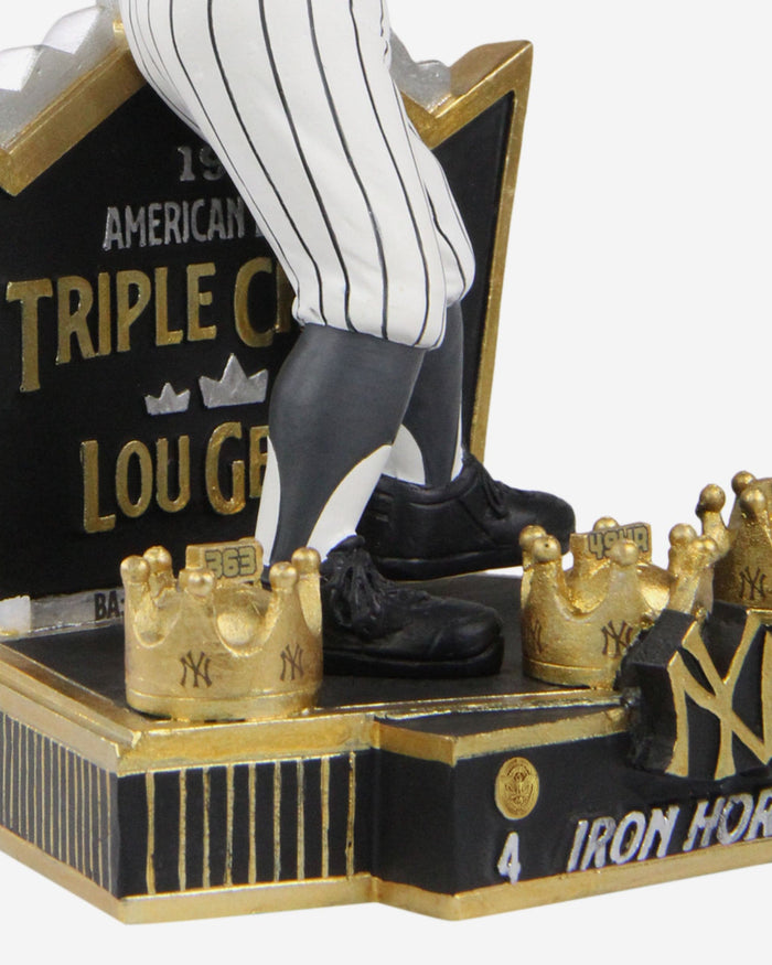 Lou Gehrig New York Yankees 1934 Triple Crown Bobblehead FOCO - FOCO.com