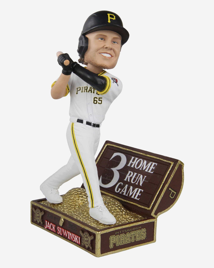 Jack Suwinski Pittsburgh Pirates 3 Home Run Bobblehead FOCO - FOCO.com