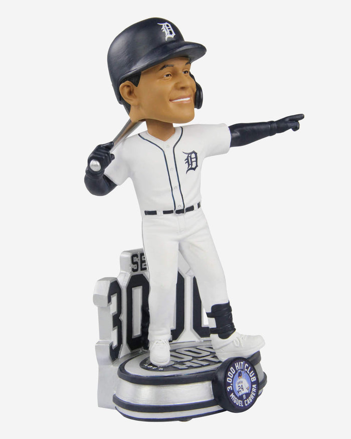 Miguel Cabrera Detroit Tigers 3000 Hit Bobblehead FOCO - FOCO.com