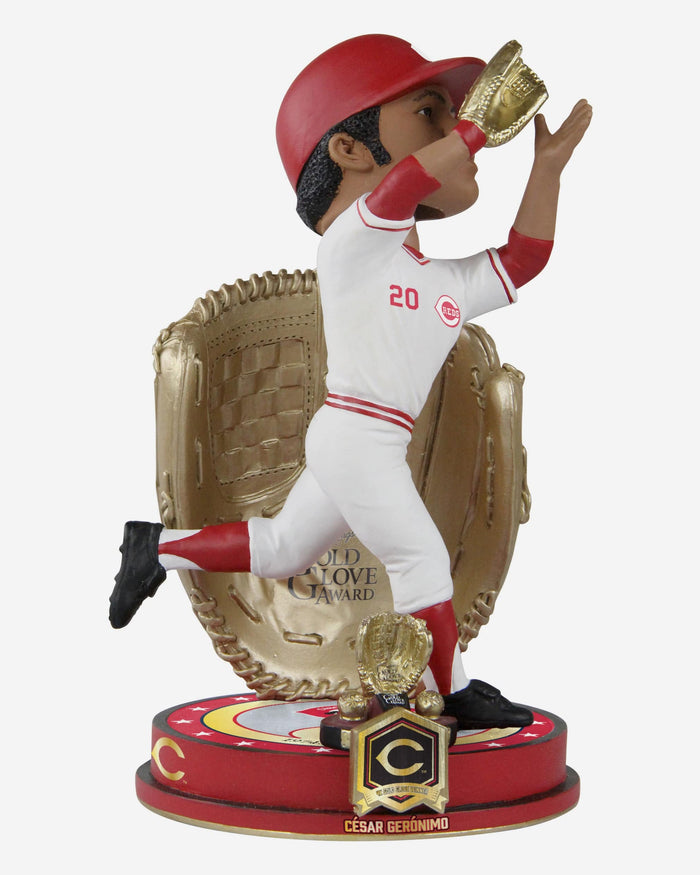 Cesar Geronimo Cincinnati Reds 4X Gold Glove Award Bobblehead FOCO - FOCO.com