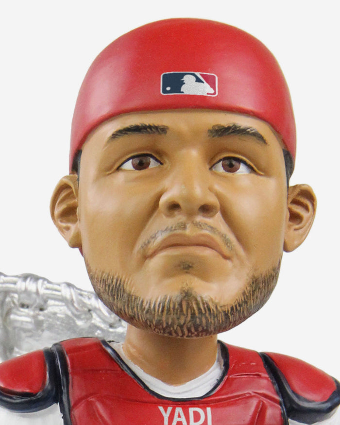 Yadier Molina St Louis Cardinals 4X Platinum Glove Award Bobblehead FOCO - FOCO.com