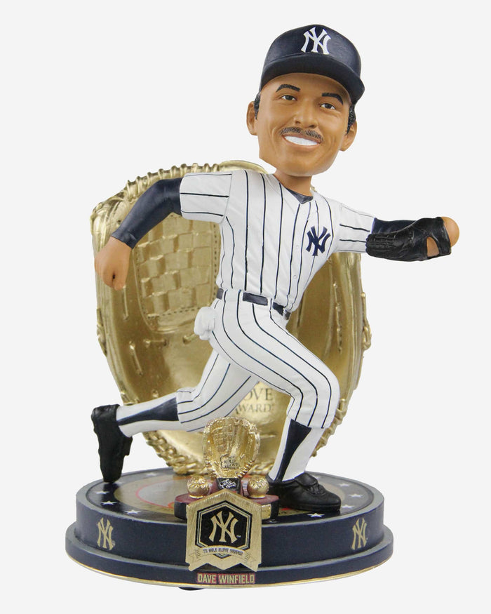 Dave Winfield New York Yankees 7X Gold Glove Award Bobblehead FOCO - FOCO.com