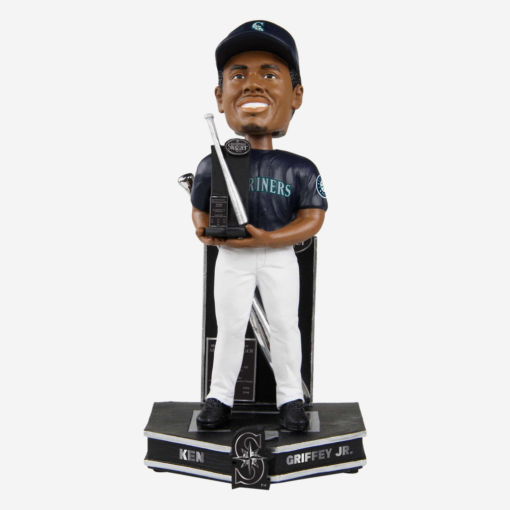 Ken Griffey Jr Seattle Mariners 7X Silver Slugger Bobblehead FOCO - FOCO.com
