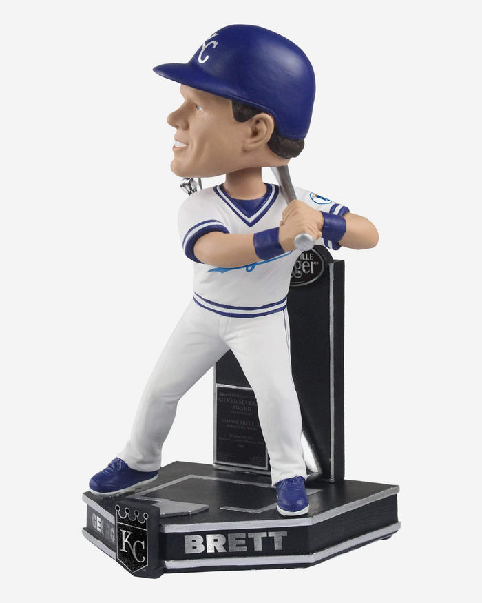 George Brett Kansas City Royals 1980 Silver Slugger Bobblehead FOCO - FOCO.com