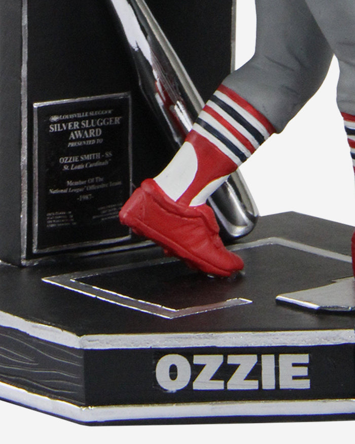 Ozzie Smith St Louis Cardinals 1987 Silver Slugger Bobblehead FOCO - FOCO.com