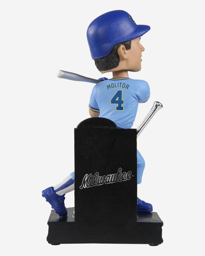 Paul Molitor Milwaukee Brewers 1988 Silver Slugger Bobblehead FOCO - FOCO.com