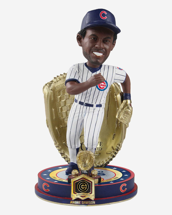 Andre Dawson Chicago Cubs 8X Gold Glove Bobblehead FOCO - FOCO.com