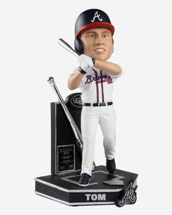 Tom Glavine Atlanta Braves 1996 Silver Slugger Bobblehead FOCO - FOCO.com