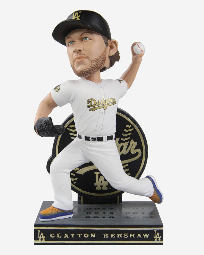 Clayton Kershaw Los Angeles Dodgers 9X All Star Bobblehead FOCO - FOCO.com