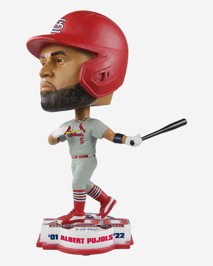 Albert Pujols St Louis Cardinals 700 Home Run Bighead Bobblehead FOCO - FOCO.com