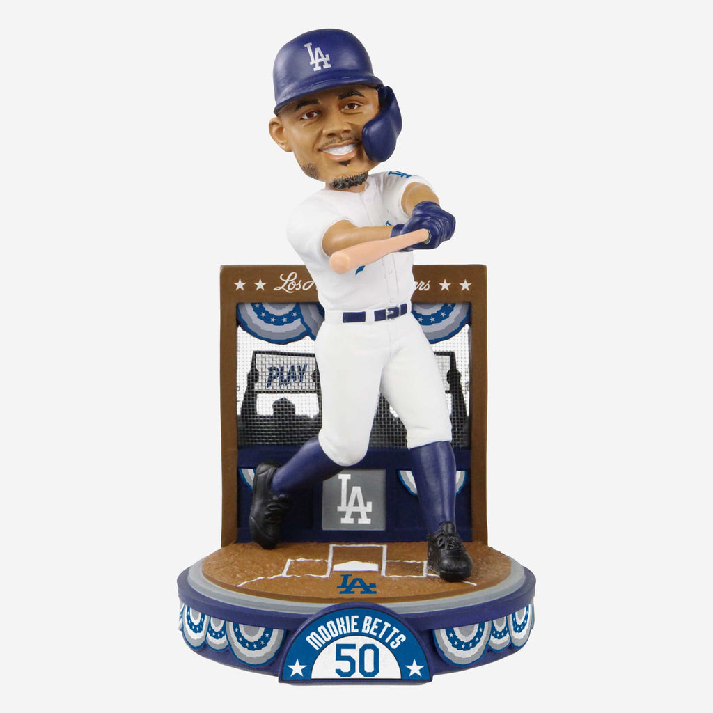 Mookie Betts Los Angeles Dodgers Play Ball Bobblehead FOCO - FOCO.com