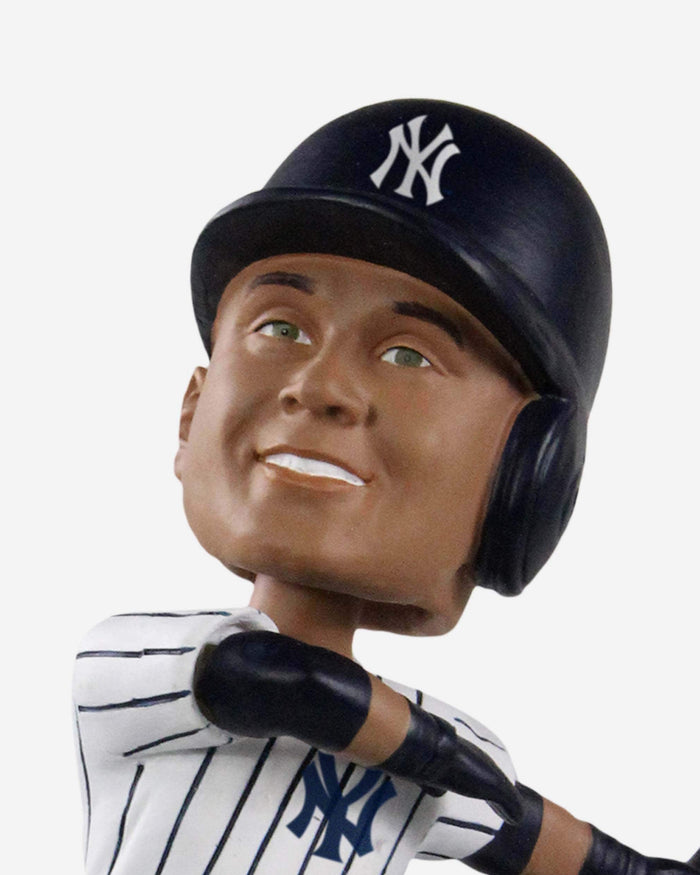 Derek Jeter New York Yankees Bomber Spinning Bobblehead FOCO - FOCO.com