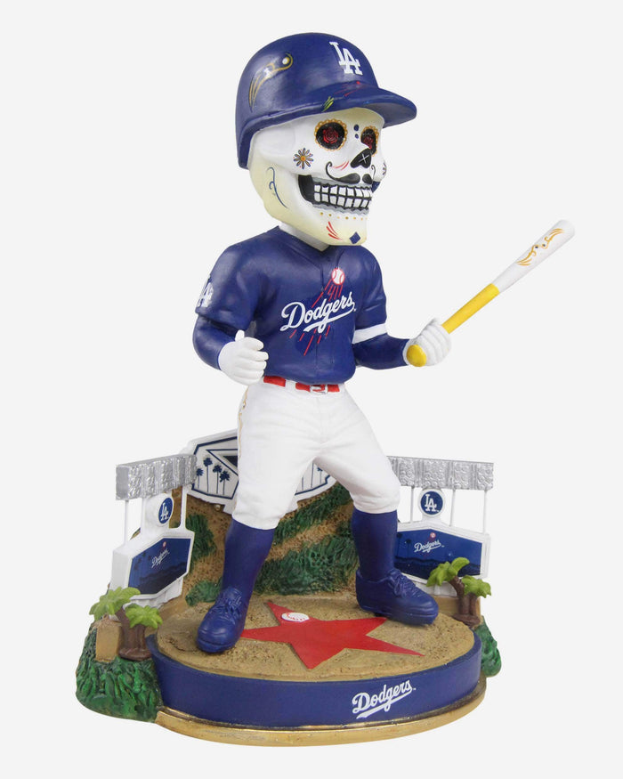 Los Angeles Dodgers Day Of The Dead Hollywood Hills Bobblehead FOCO - FOCO.com